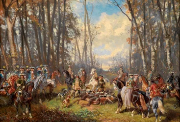 Nach erfolgreicher Jagd